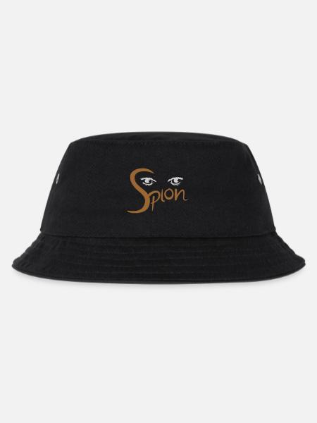 Spion - Kinder Bucket Hat - Schwarz