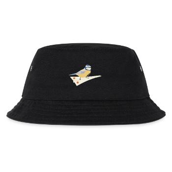Blaumeise Papierflieger - Kinder Bucket Hat - Schwarz - Vorne