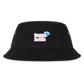 team bride - Kinder Bucket Hat - Schwarz - Vorne