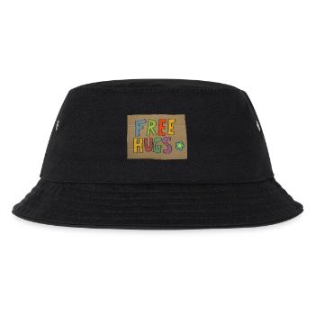 free hugs - Kids’ Bucket Hat - black - Front