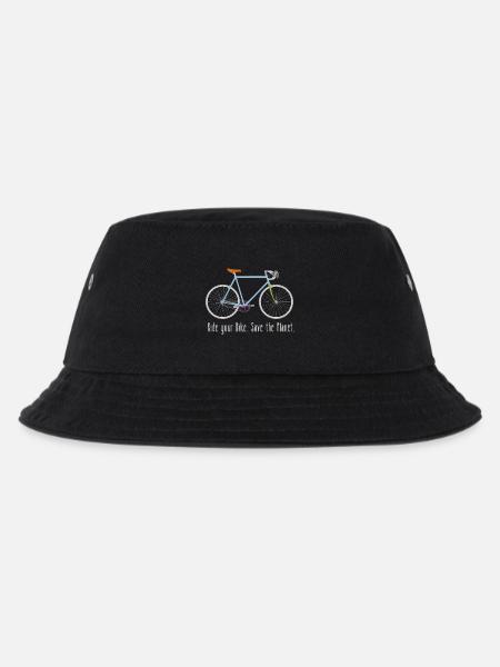 Ride your Bike - Kinder Bucket Hat - Schwarz
