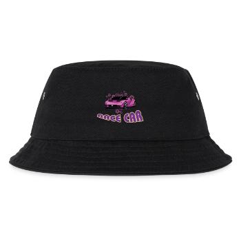 Rennauto - Kinder Bucket Hat - Schwarz - Vorne