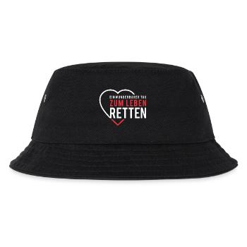 Ein wunderbarer Tag zum Leben retten - Kinder Bucket Hat - Schwarz - Vorne