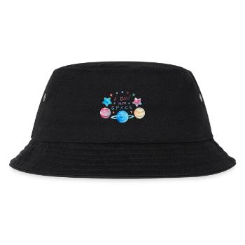 Ich benötige mehr Raum - Kinder Bucket Hat - Schwarz - Vorne