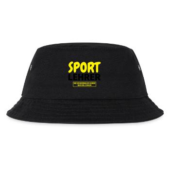 Sportlehrer Geschenk - Kinder Bucket Hat - Schwarz - Vorne