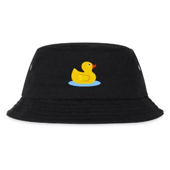rubber duck - Kids’ Bucket Hat - black - Front