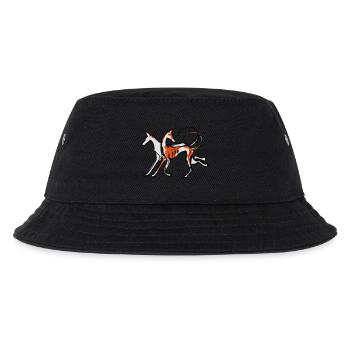 podi_duo - Kinder Bucket Hat - Schwarz - Vorne