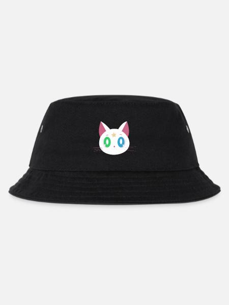 Lustige Katze - Kinder Bucket Hat - Schwarz