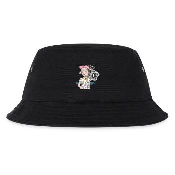 Sommerwetter - Kinder Bucket Hat - Schwarz - Vorne