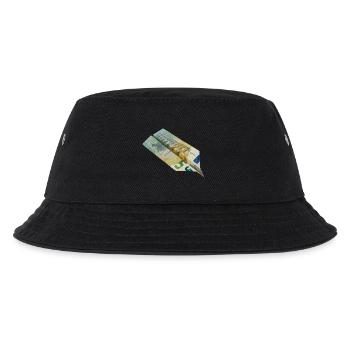 5-Euro-Schein - Kinder Bucket Hat - Schwarz - Vorne