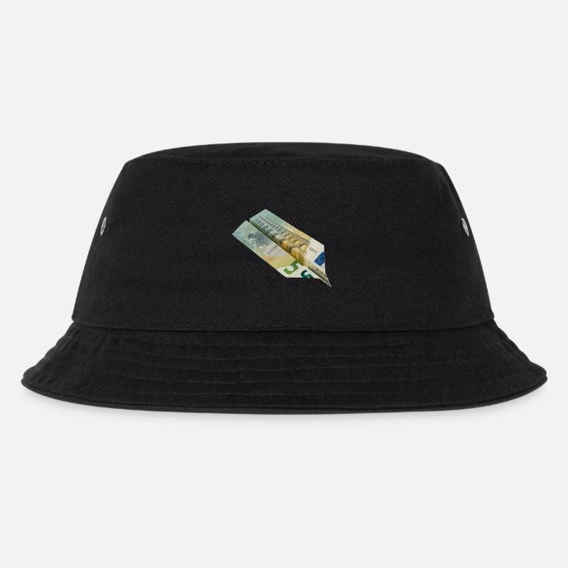 5-Euro-Schein - Kinder Bucket Hat - Schwarz