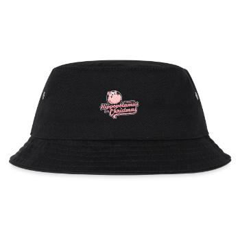 I Want A Hippopotamus For Christmas - Xmas Wunsch - Kinder Bucket Hat - Schwarz - Vorne