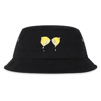 Wenn das Leben dir Zitronen gibt... - Kinder Bucket Hat - Schwarz - Vorne