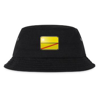 Blank signpost - Kids’ Bucket Hat - black - Front