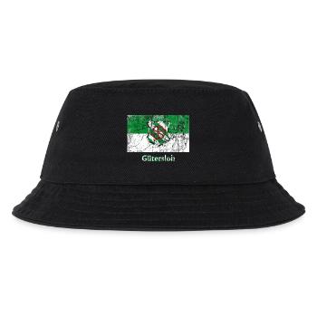Flagge Gütersloh Stadtfahne Stadtfahne Drapeau - Kinder Bucket Hat - Schwarz - Vorne