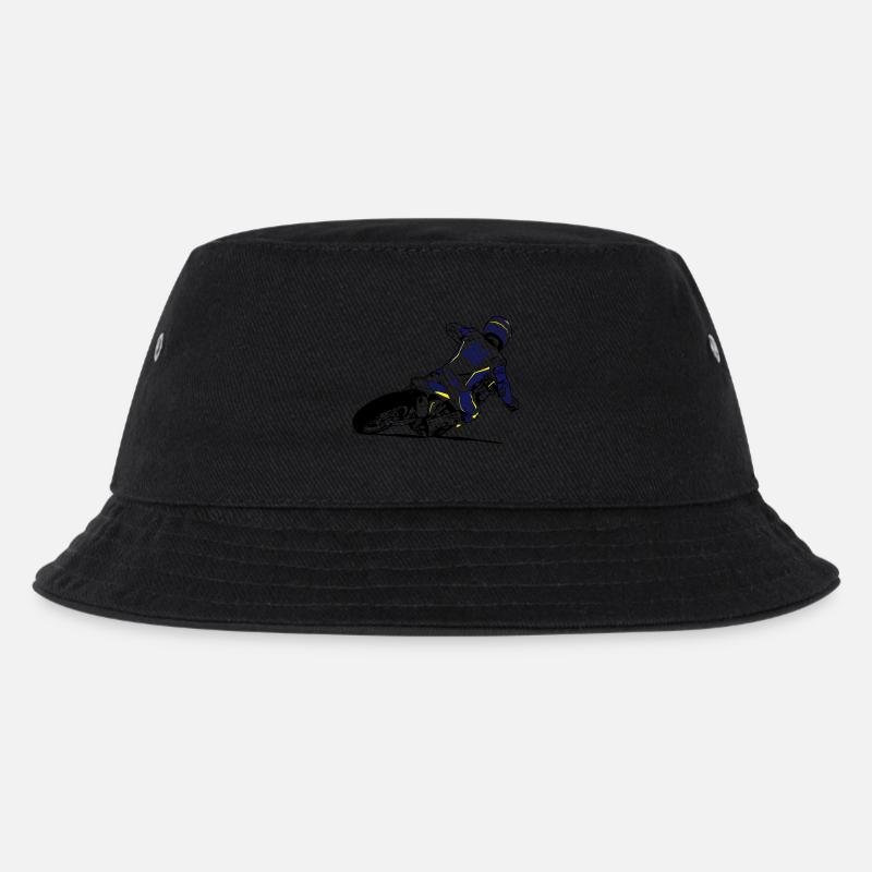 Supermoto - Kinder Bucket Hat - Schwarz