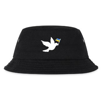 Ukraine - Kinder Bucket Hat - Schwarz - Vorne