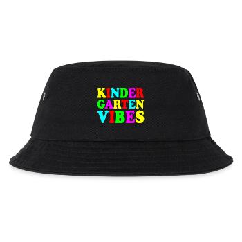 kindergarten vibes - Kinder Bucket Hat - Schwarz - Vorne