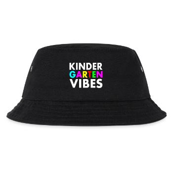 kindergarten vibes - Kinder Bucket Hat - Schwarz - Vorne