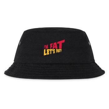 at the fat lets party - Kids’ Bucket Hat - black - Front