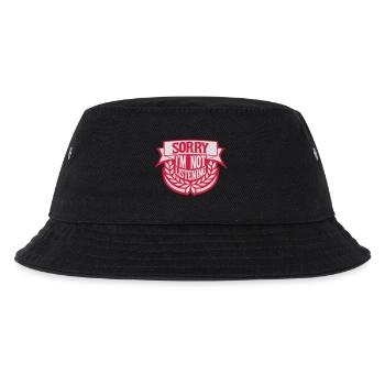 sorry in not listening - Kids’ Bucket Hat - black - Front