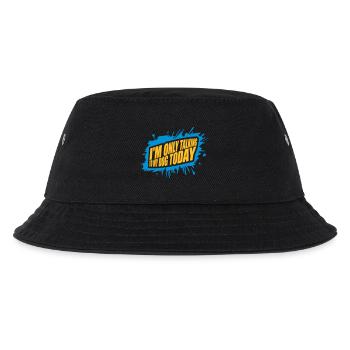 only talking to dog - Kids’ Bucket Hat - black - Front