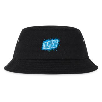 only talking to dog - Kids’ Bucket Hat - black - Front