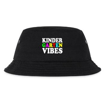 kindergarten vibes - Kinder Bucket Hat - Schwarz - Vorne