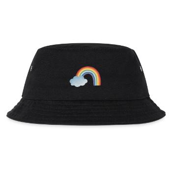 Météo arc-en-ciel coloré avec nuage - Bob Enfant - noir - Devant