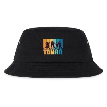 Tango Tänzerin tanzen Vintage Retro Geschenk - Kinder Bucket Hat - Schwarz - Vorne