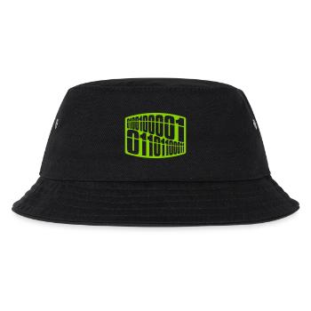Binary Code Program Language - Kids’ Bucket Hat - black - Front