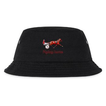 Trotter motif - Kids’ Bucket Hat - black - Front