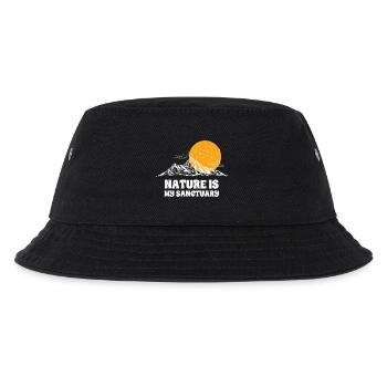 nature, montagne, j'aime la nature - Bob Enfant - noir - Devant