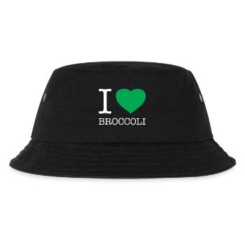 J’ADORE LE BROCOLI Brokkoli - Bob Enfant - noir - Devant