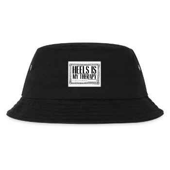 MY THERAPHY SHIRTS Seite 0002 - Kinder Bucket Hat - Schwarz - Vorne