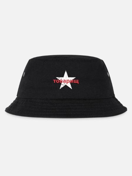 товарищ - Kinder Bucket Hat - Schwarz