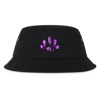 Crocuses, Spring, Harbingers of Spring - Kids’ Bucket Hat - black - Front