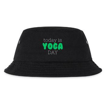 International Yoga Day - Kids’ Bucket Hat - black - Front