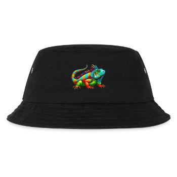 Iguana - Kids’ Bucket Hat - black - Front
