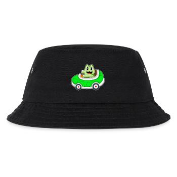 Turtle Car - Kids’ Bucket Hat - black - Front
