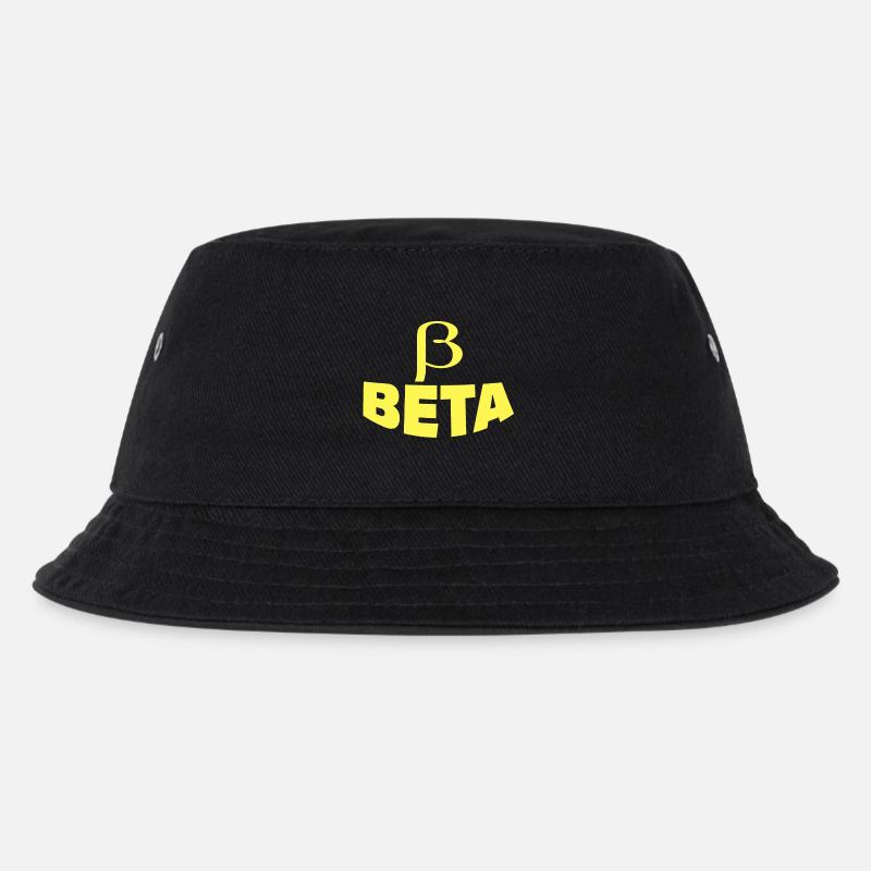BETA - Kinder Bucket Hat - Schwarz