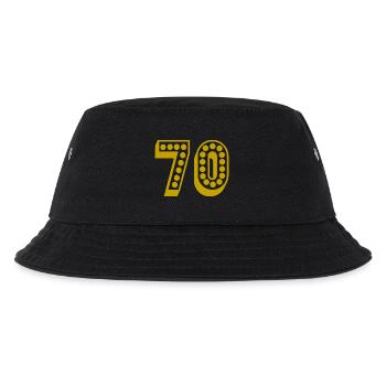 70. 70 ANS. 70e ANNIVERSAIRE. ANNIVERSAIRE 70 ANS. - Bob Enfant - noir - Devant