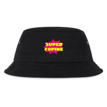 SUPER GIRLFRIEND - Kids’ Bucket Hat - black - Front