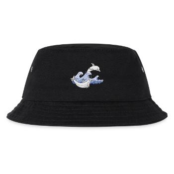 Delphine - Kinder Bucket Hat - Schwarz - Vorne