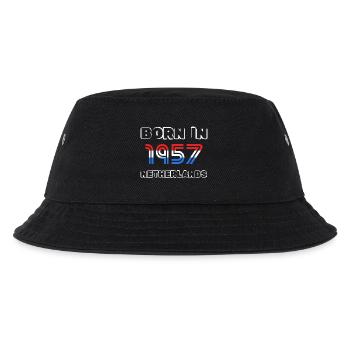 Niederlande 1957 - Kinder Bucket Hat - Schwarz - Vorne