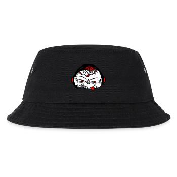 Cool DJ Zombie Untot Horror Halloween Party Kopf - Kinder Bucket Hat - Schwarz - Vorne
