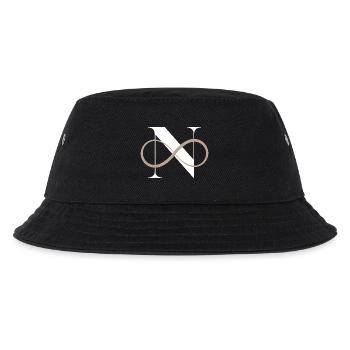 Infinite letter n - Kids’ Bucket Hat - black - Front