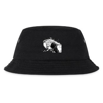 Papagei - Kinder Bucket Hat - Schwarz - Vorne