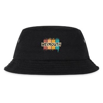 Weymouth als Weymouth - Kinder Bucket Hat - Schwarz - Vorne
