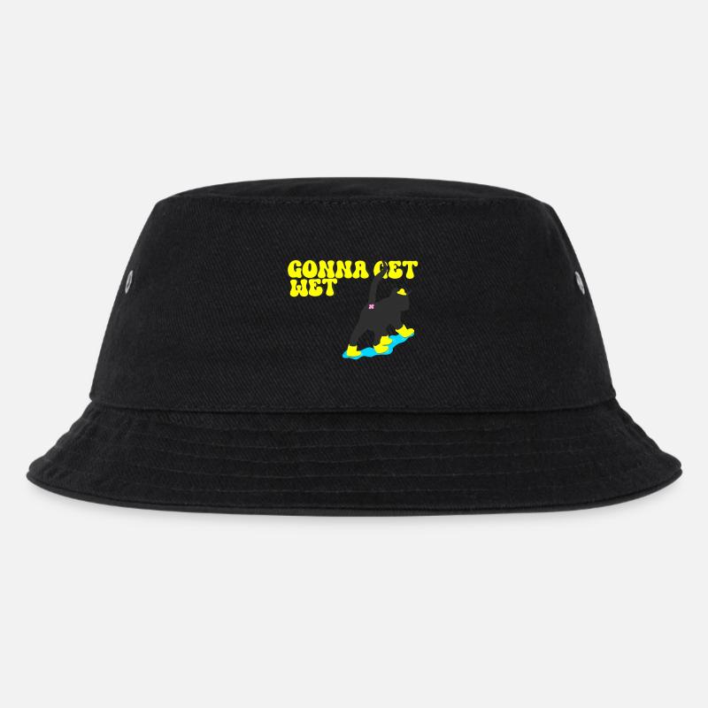Let's get wet - Kids’ Bucket Hat - black